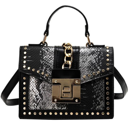 Flap Leather Handbag - Bag - LeStyleParfait