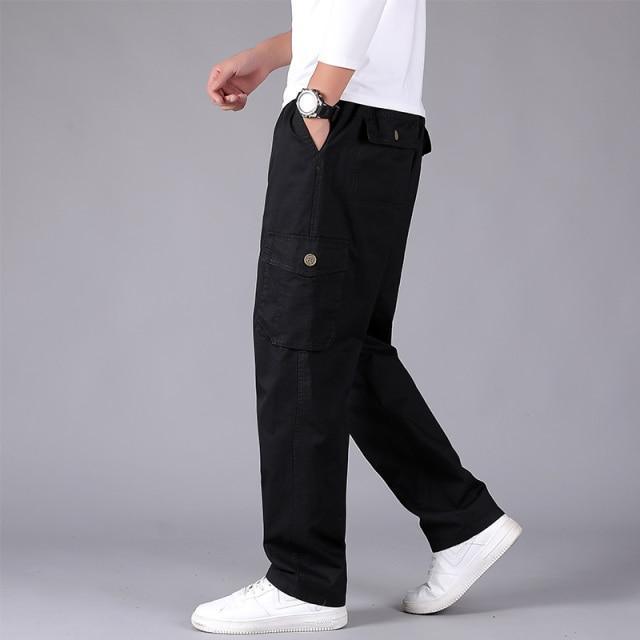 Casual Loose Linen Trousers For Men, Linen Pants, LeStyleParfait