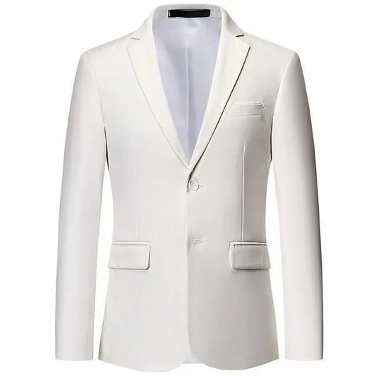 Men Blazer - 2-Button Formal Blazer - Men's Blazer - LeStyleParfait