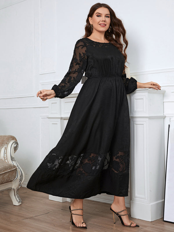 Elegant Lace Formal Knee Dress