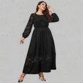 Elegant Lace Formal Knee Dress