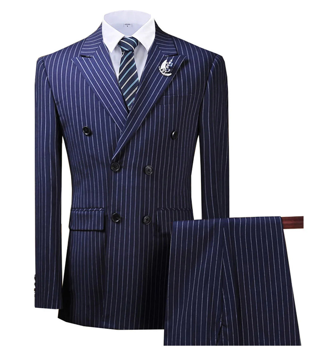 Olive Green Men's 2 Piece Slim Fit Suit