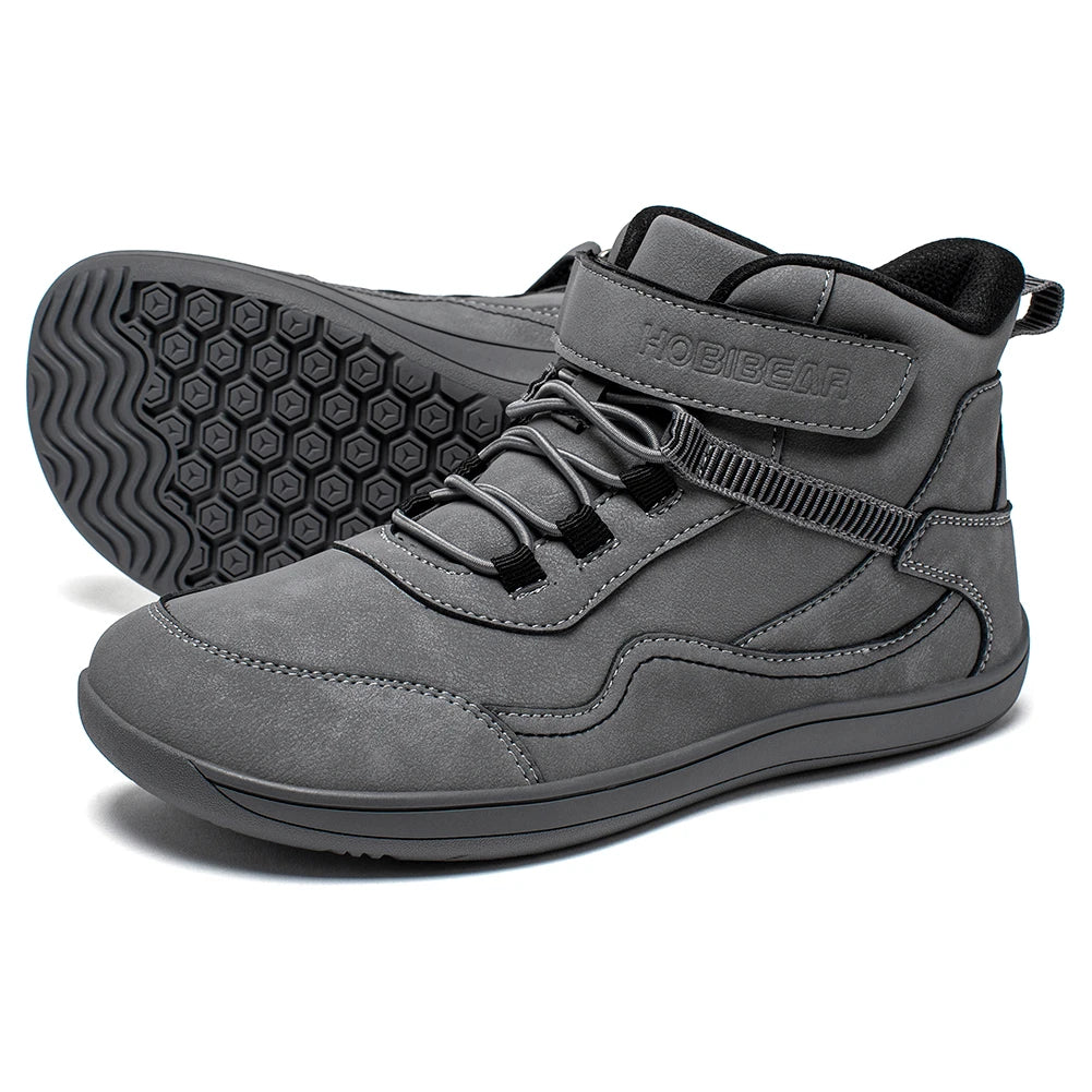 Kids' Boots - Low-Top Kids Ankle Boots Sneakers - Hook-Loop All-Season Shoes