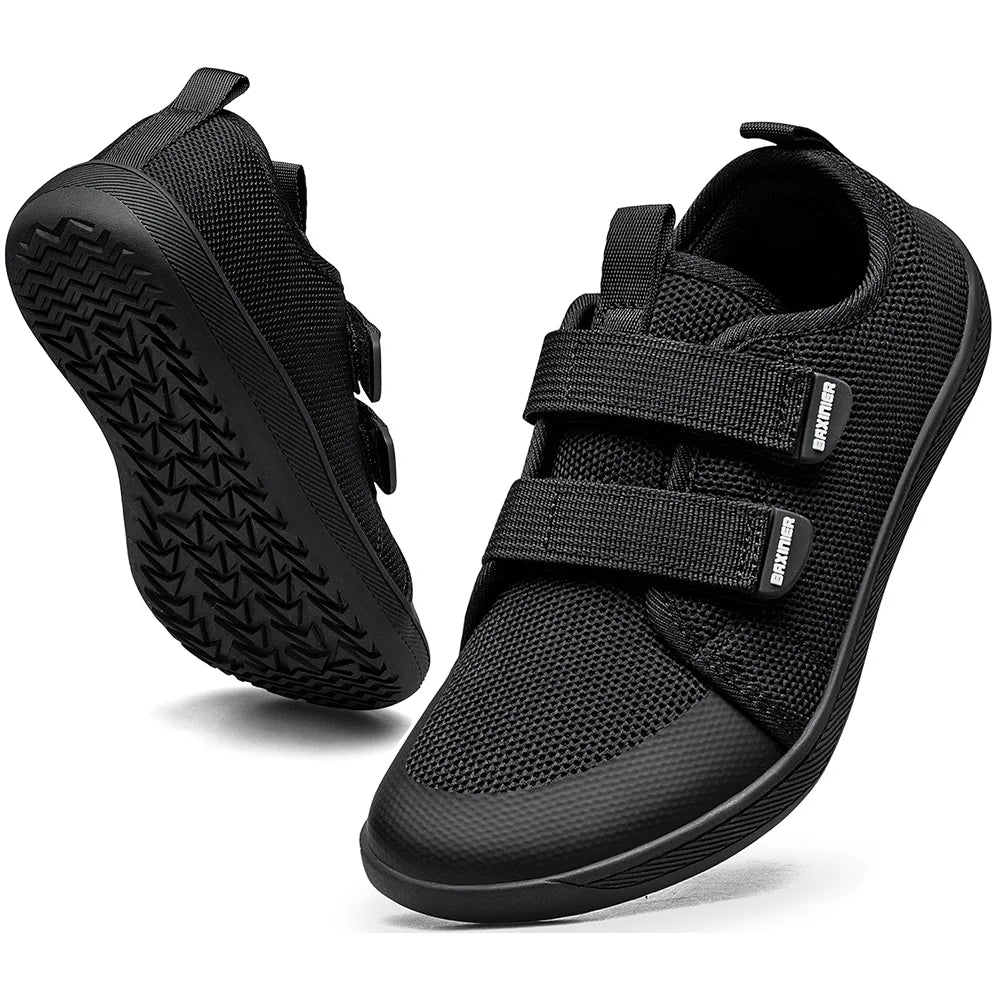 Kids' Sneakers - Low-Top Kids Slip-On Sneakers Shoes - Hook-Loop Velcro All-Season Shoes