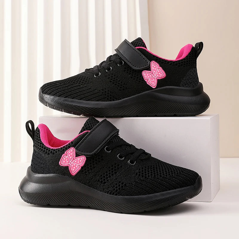 Kids' Sneakers - Low-Top Kids Sneakers - Hook-Loop Autumn Shoes