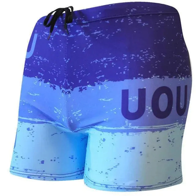 Men Abstract Swim Shorts