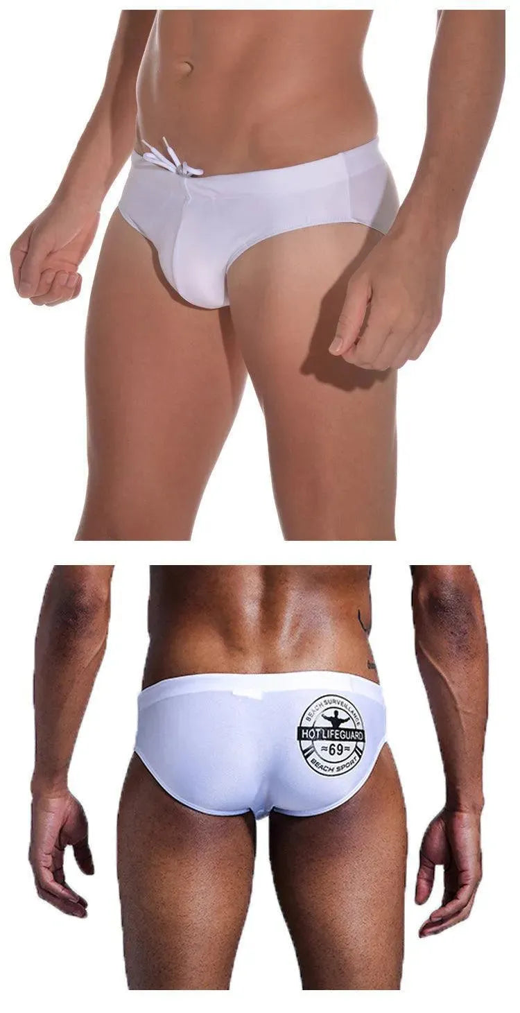 Men Blue Swim Briefs