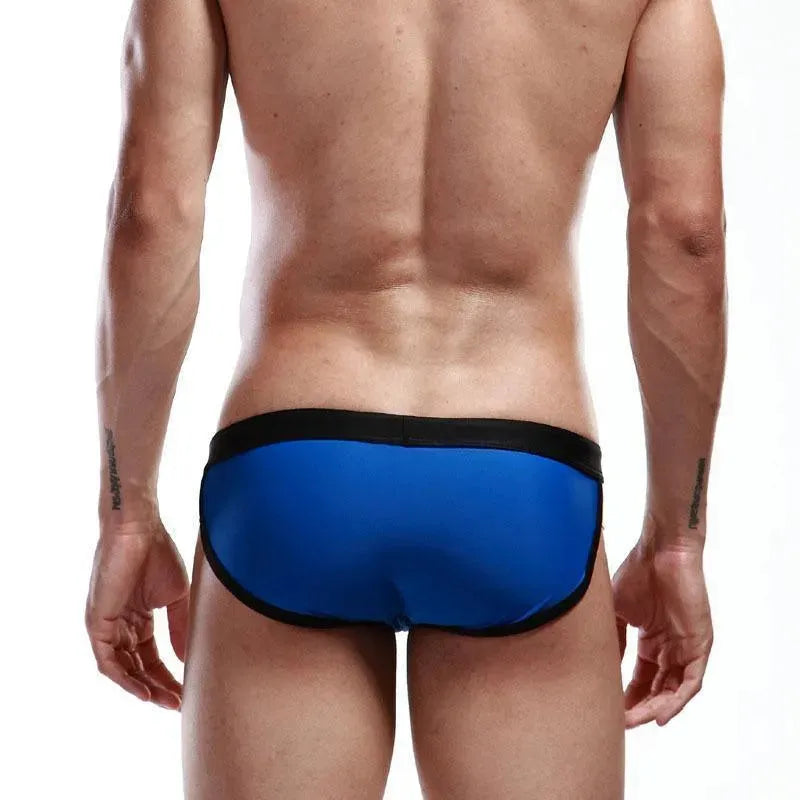 Men Colorblock Swim Briefs