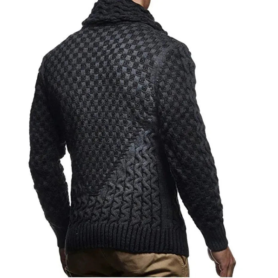 Men’s Classic Turtleneck Pullover Sweater