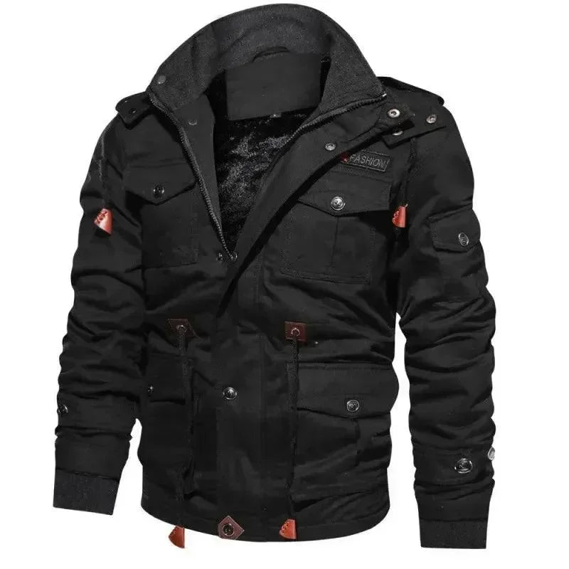 Men’s Cotton Trucker Jacket Utility Style
