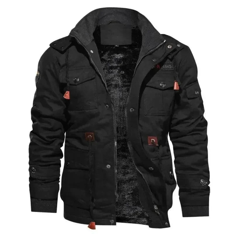 Men’s Cotton Trucker Jacket Utility Style