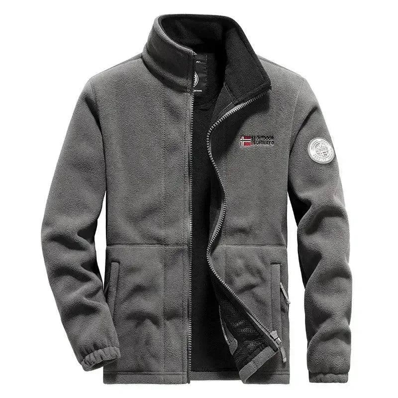 Men’s Fleece Jacket Warm Layering Style