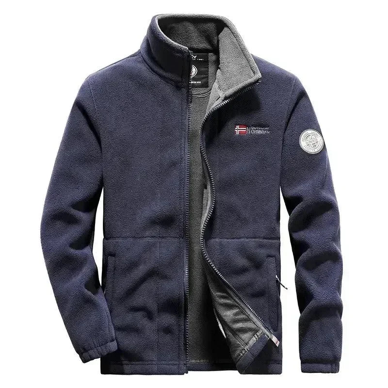 Men’s Fleece Jacket Warm Layering Style