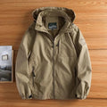 Men’s Hooded Windbreaker Jacket Outdoor Style