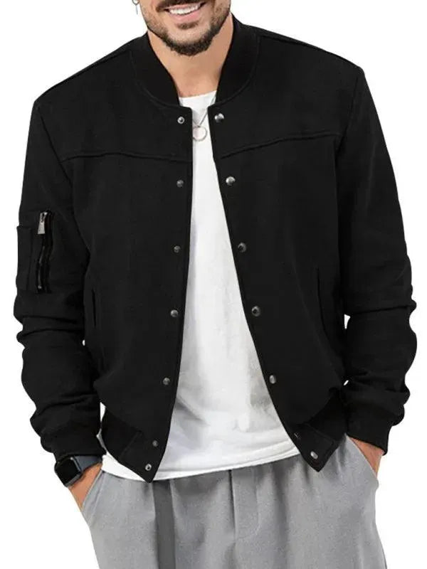 Men's Jackets Bomber JacketCasual