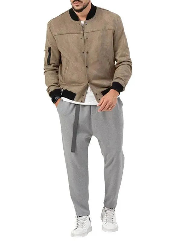 Men's Jackets Bomber JacketCasual