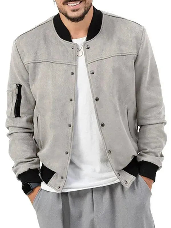 Men's Jackets Bomber JacketCasual