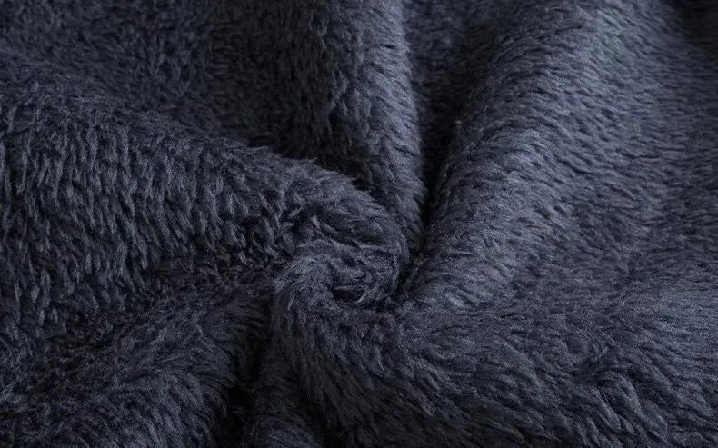 Men’s Long Hooded Cardigan Sweater – Winter Knit