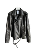 Men’s Moto Bomber Jacket Loose Fit Style