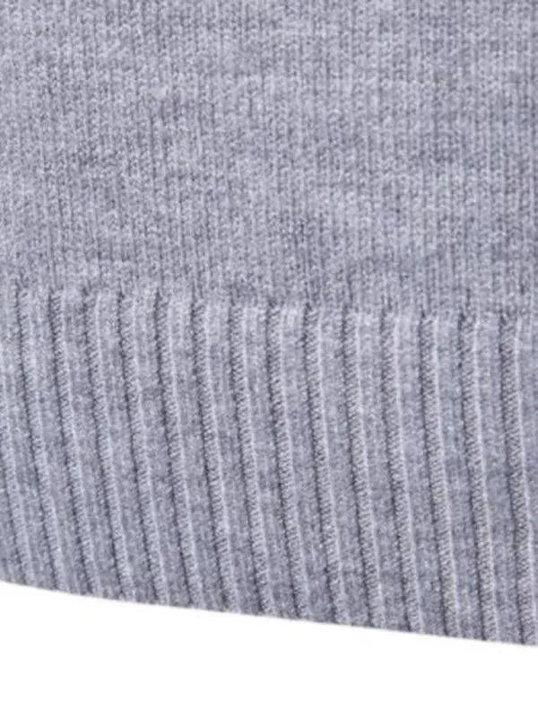 Men’s Slim Fit Turtleneck Pullover Sweater – Knit