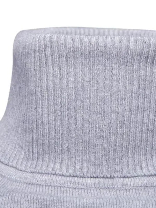 Men’s Slim Fit Turtleneck Pullover Sweater – Knit