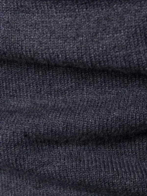 Men’s Slim Fit Turtleneck Pullover Sweater – Knit