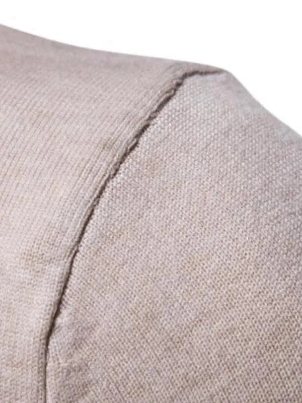 Men’s Slim Fit Turtleneck Pullover Sweater – Knit