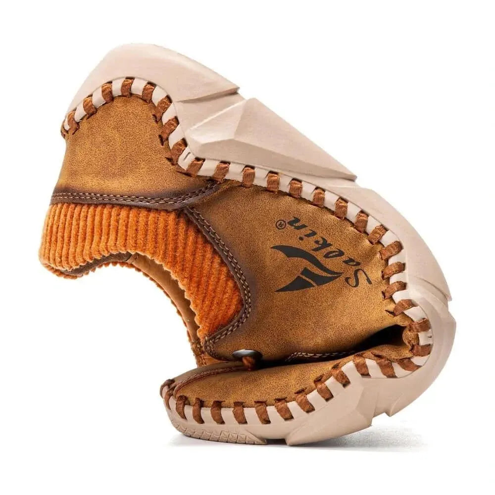 Men's Sneakers - Low-Top Men Sneakers - Lace-Up All-Season Shoes