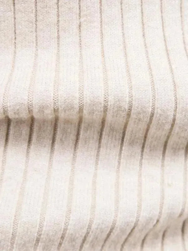 Men’s Textured Slim Turtleneck Pullover Sweater