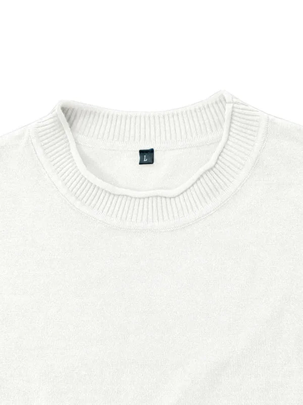 Men's pullover sweater crew neck sweater
