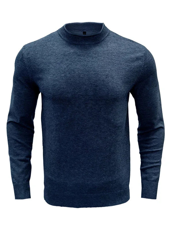 Men's pullover sweater crew neck sweater