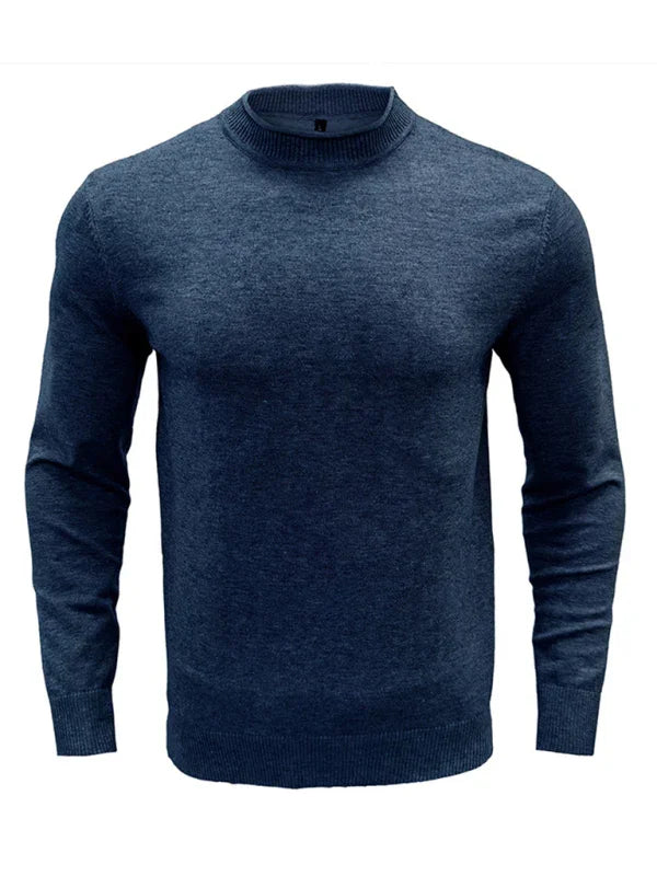 Men's pullover sweater crew neck sweater