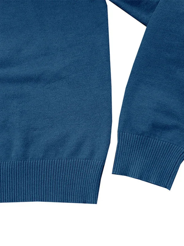 Men's pullover sweater crew neck sweater