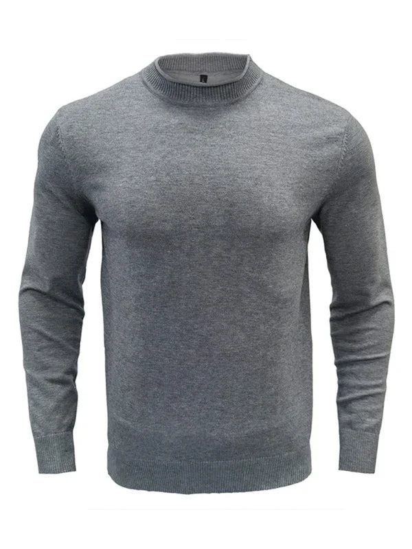 Men's pullover sweater crew neck sweater