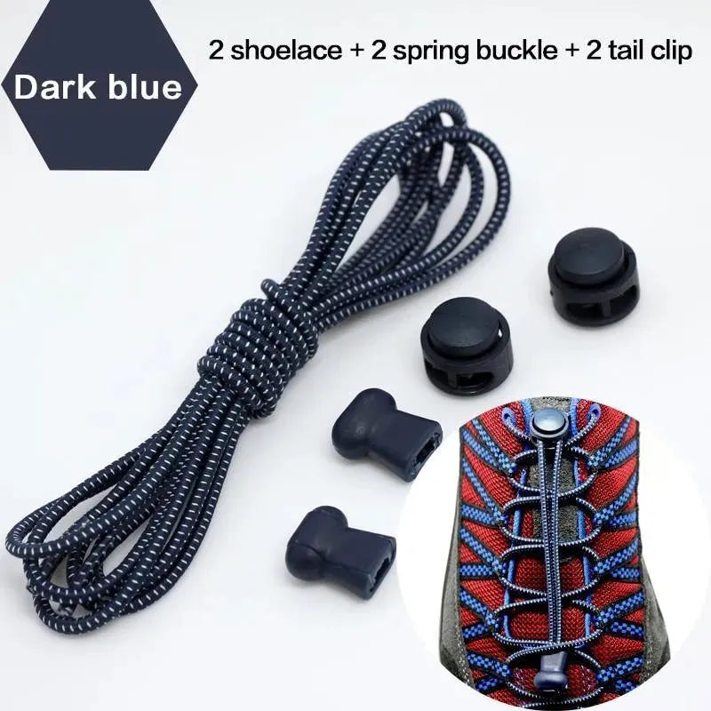 No Tie Shoelaces For Sneakers Trainers
