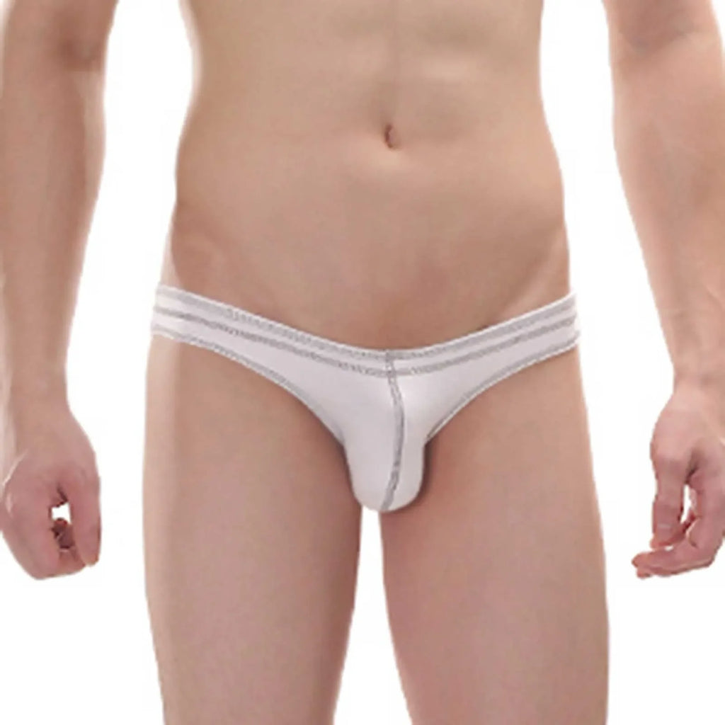 Sous-vêtements sexy d'été pour hommes, boxers respirants et absorbants, culottes de sport à lignes contrastées pour garçons