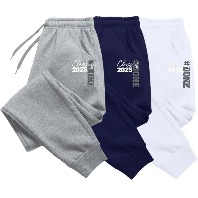 Laid-Back And Sporty Men Jogger Sweatpants - Mid Rise Soft Feel