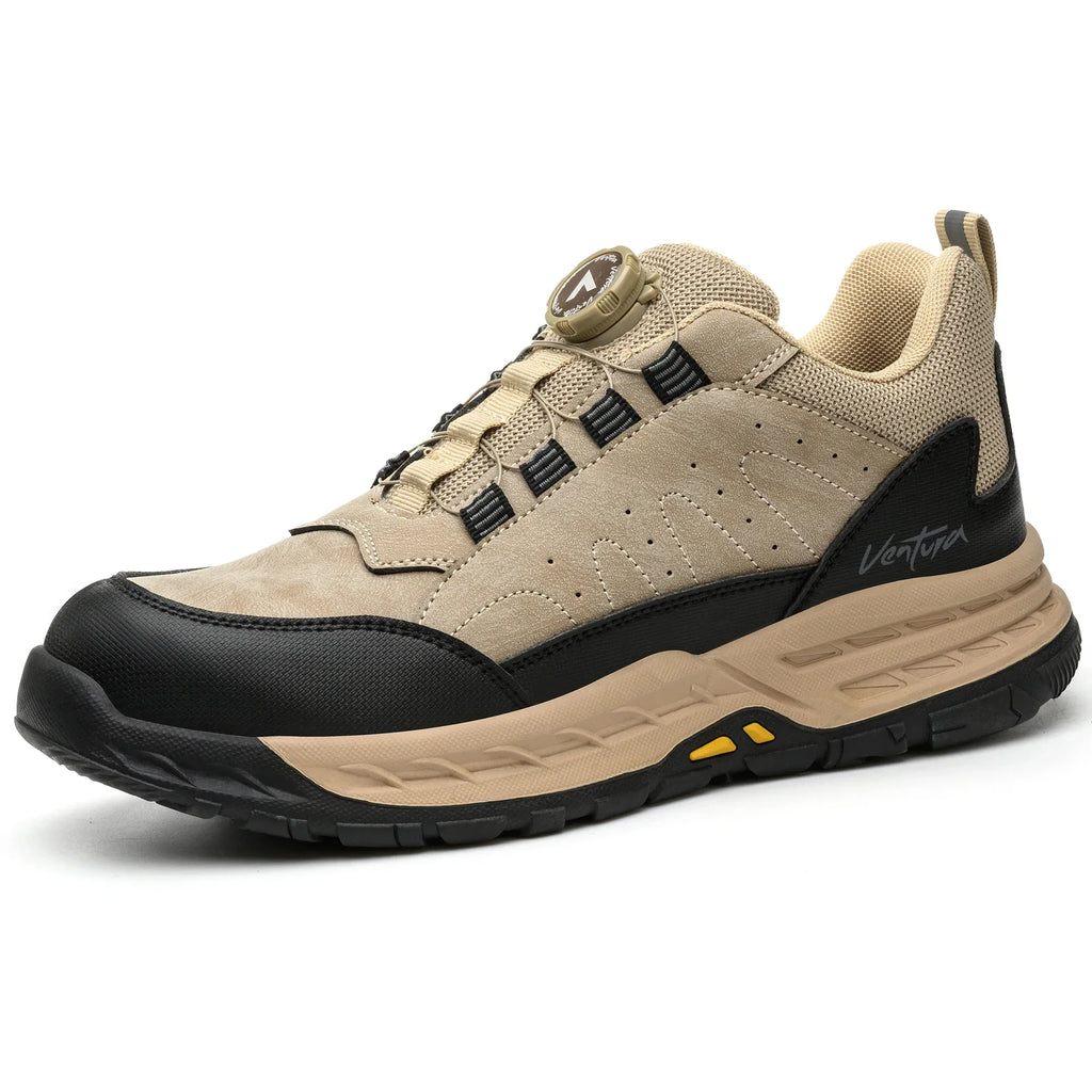 Unisex Sneakers - Low-Top Unisex Safety Sneakers - Lace-Up All-Season Shoes-Sneakers-LeStyleParfait