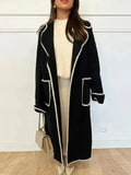 Women's Belted Trench Coat Longline Oversized Style