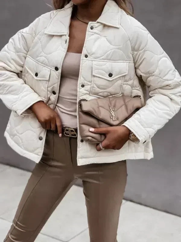 Women’s Cotton Trucker Jacket Casual Style