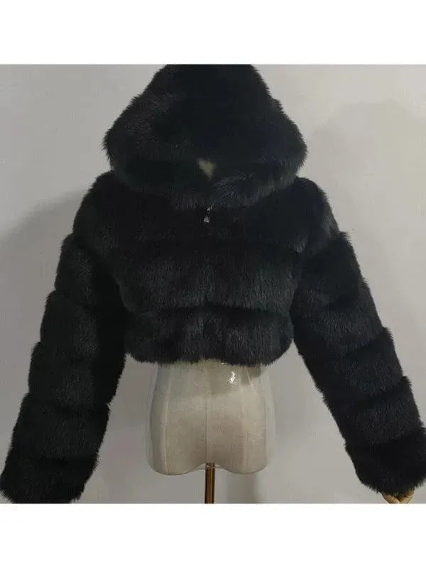Women’s Hooded Bolero Jacket Casual Style
