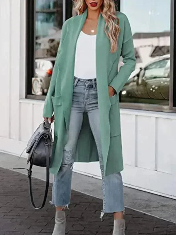 Women's Oversized Wrap Coat Long Relaxed Style