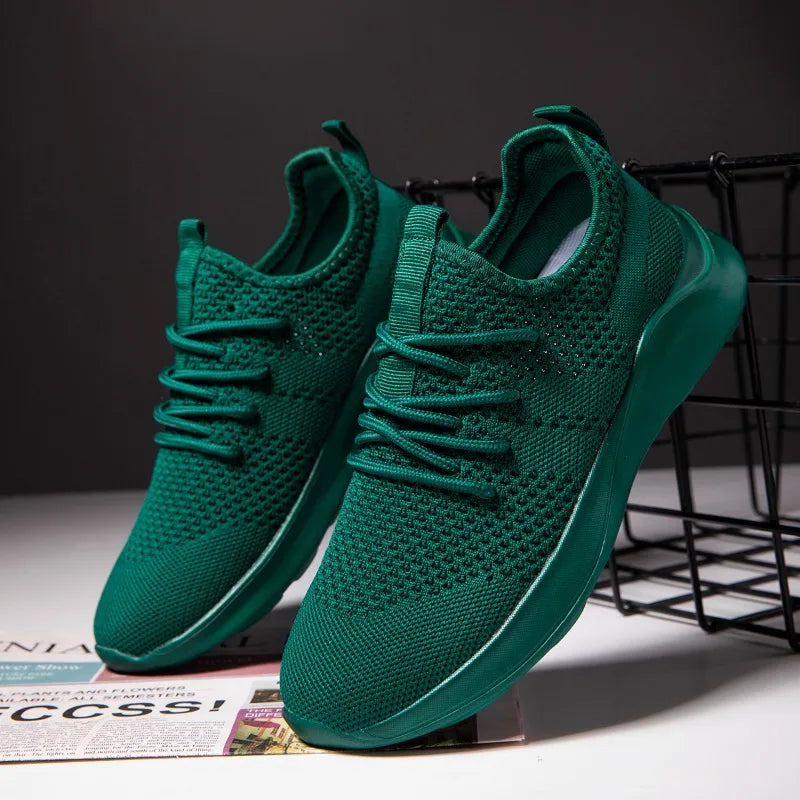 Women's Sneakers - Low-Top Women Sneakers - Lace-Up Spring-Autumn Shoes