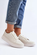 Women's Sneakers - Low-Top Women Sneakers - Lace-Up Spring Summer Autumn Shoes-Sneakers-LeStyleParfait