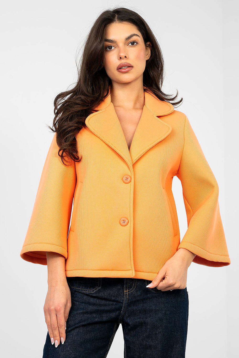 Women's Sport Coat Lightweight Textured Style