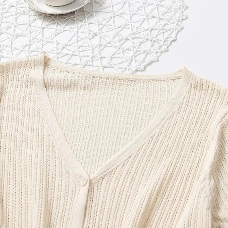 Women’s Summer V-Neck Cardigan Sweater