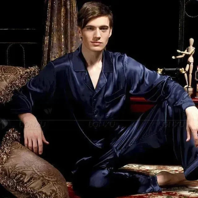 A Pot Of Dreams Men Pajama Set - Pajama Pant Set - LeStyleParfait