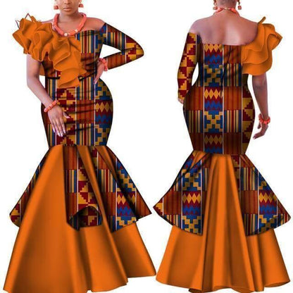 African Dress, Kitenge Dress - African Dress - LeStyleParfait