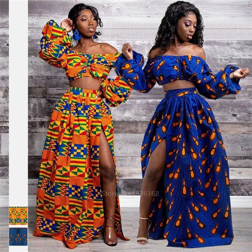 African Print Crop Tops - Women Tops - LeStyleParfait