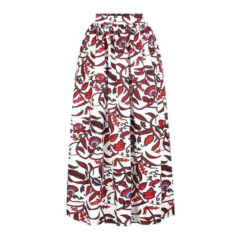 African Print Maxi Skirt - Skirt - LeStyleParfait